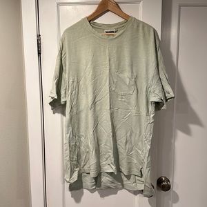 Jungmaven mint green T-shirt with pocket size 2 or large